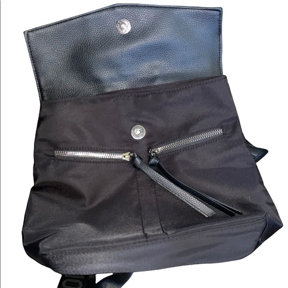 Botkier Trigger Black Nylon Zipper Mini Backpack - Picture 4 of 9